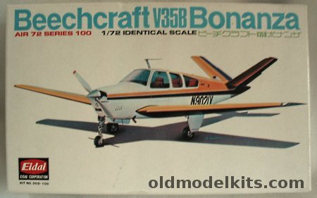 Eidai 1/72 Beechcraft V-35B Bonanza, 003-100 plastic model kit